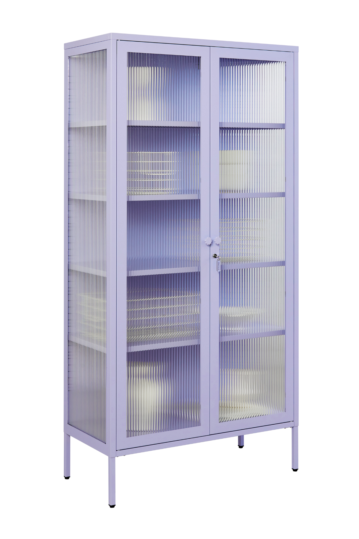 Mustard Made The Collector, Display Cabinet - Lilac