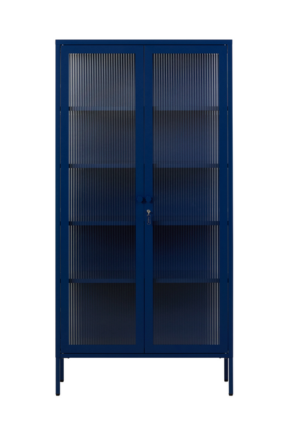 Mustard Made The Collector Display Cabinet - Navy