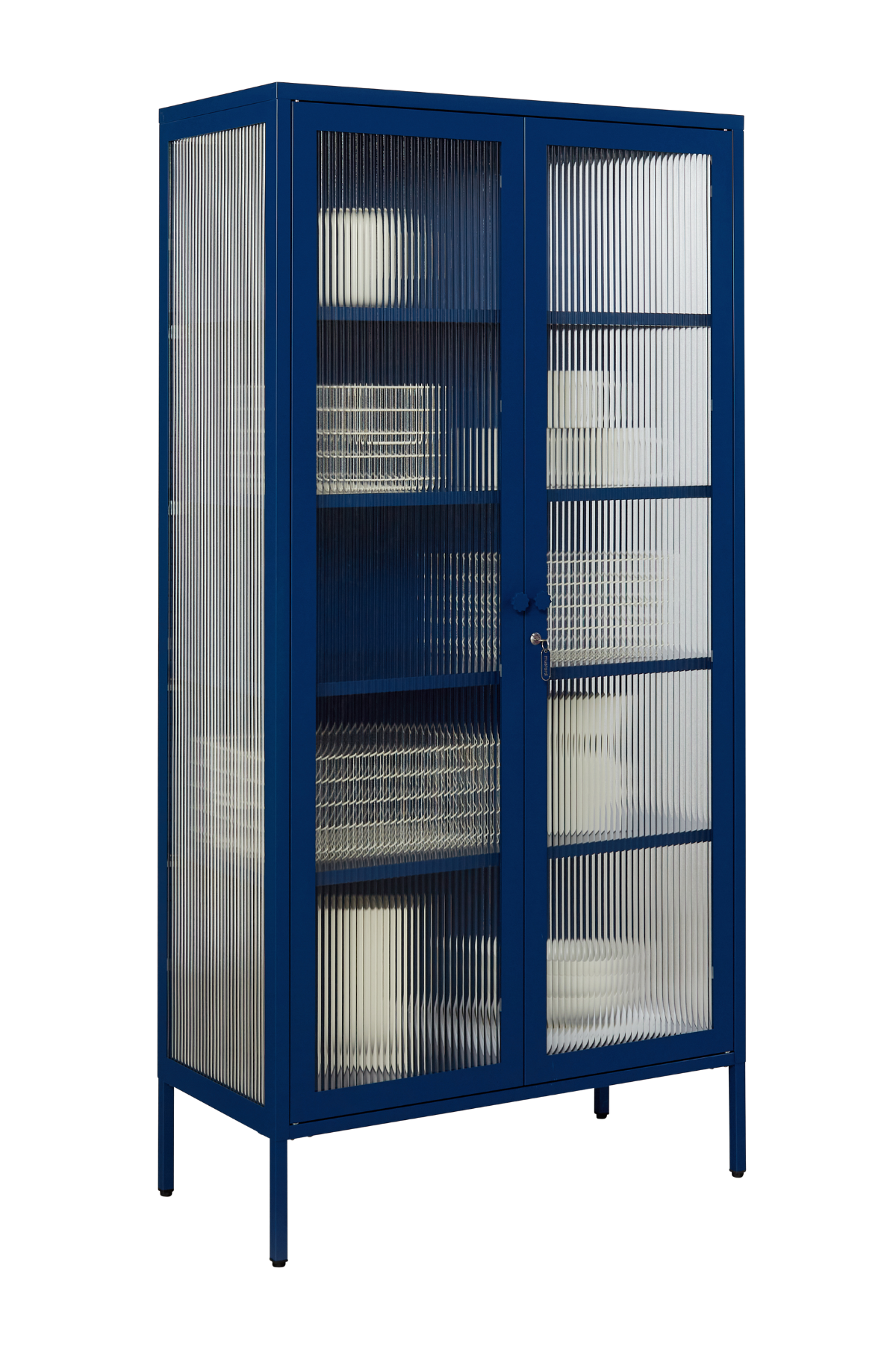 Mustard Made The Collector Display Cabinet - Navy