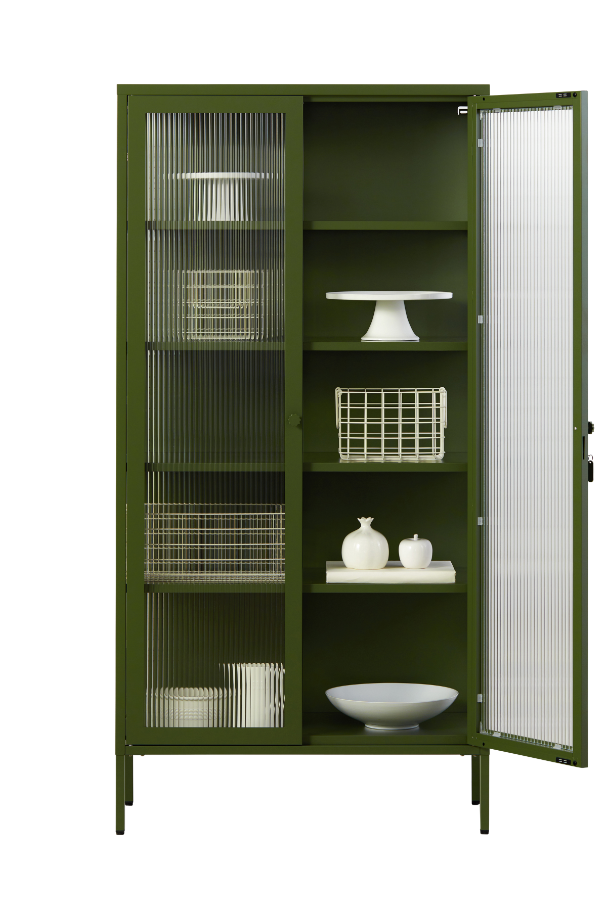 Mustard Made The Collector Display Cabinet - Olive