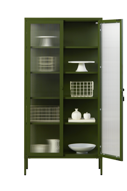 Mustard Made The Collector Display Cabinet - Olive