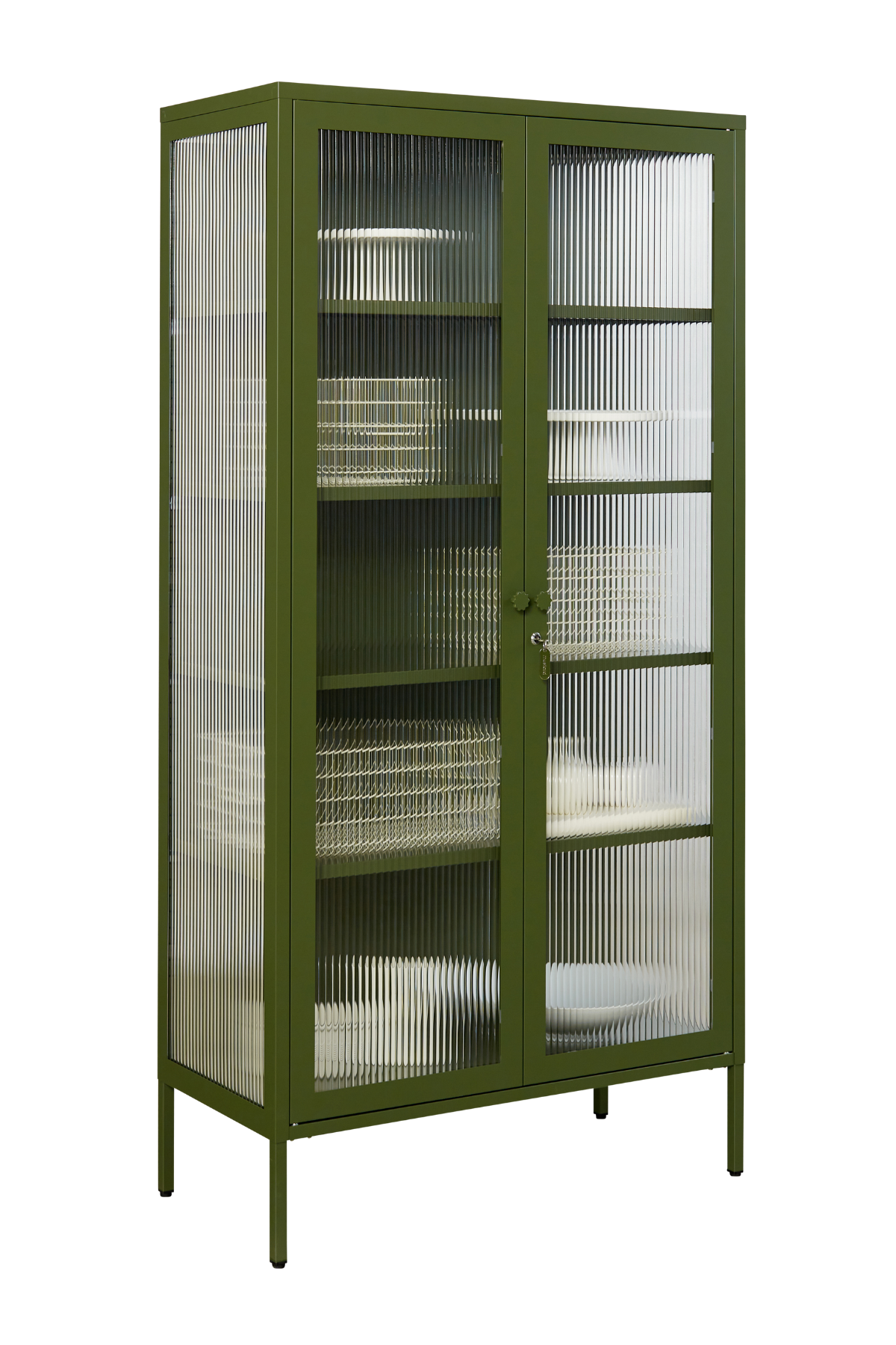 Mustard Made The Collector Display Cabinet - Olive