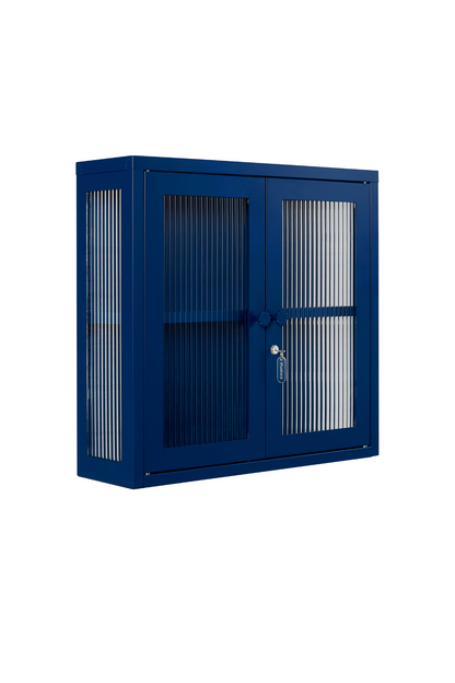 Mustard Made The Kit Display Cabinet, Navy