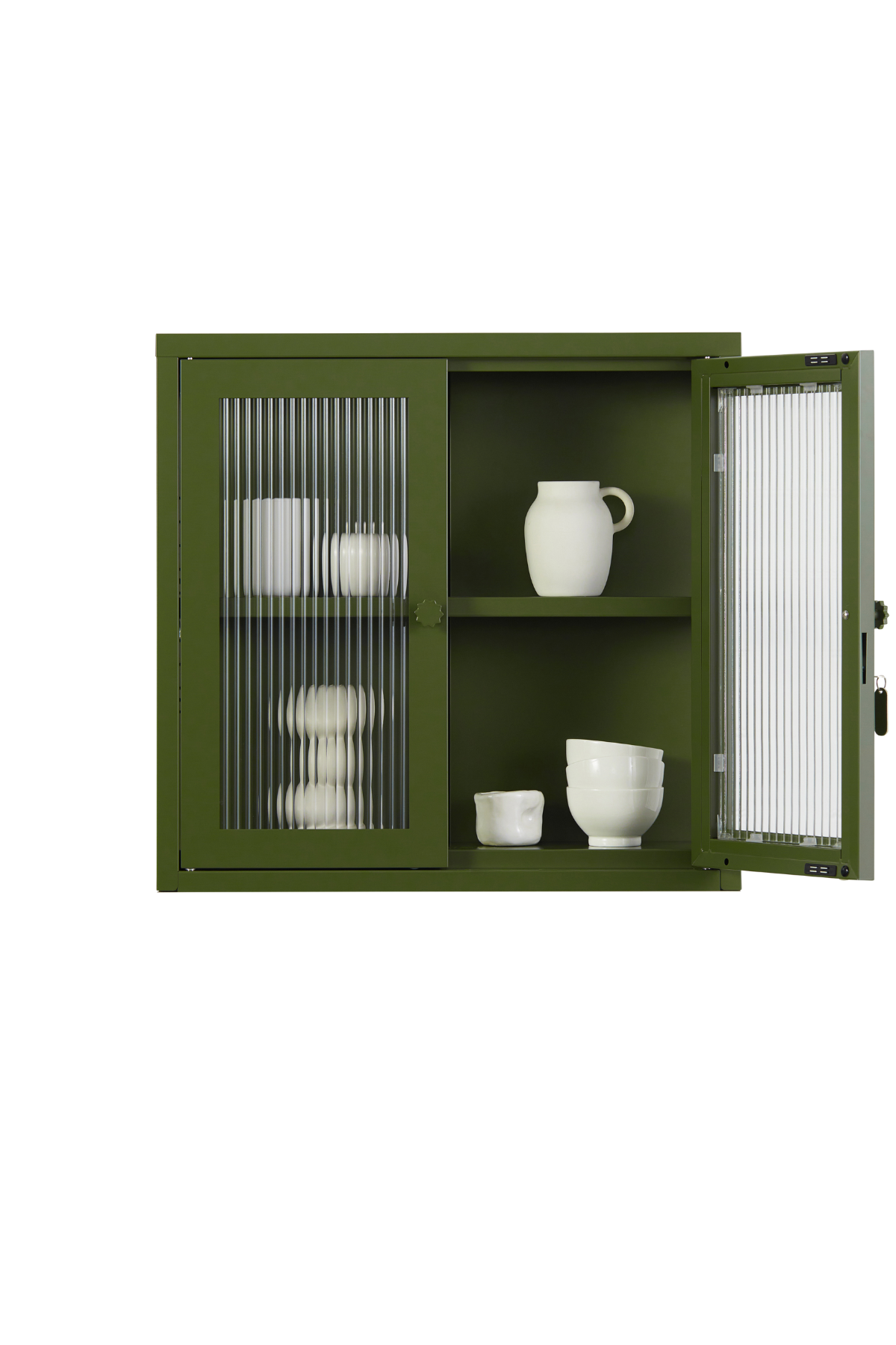 Mustard Made The Kit Display Cabinet, Olive