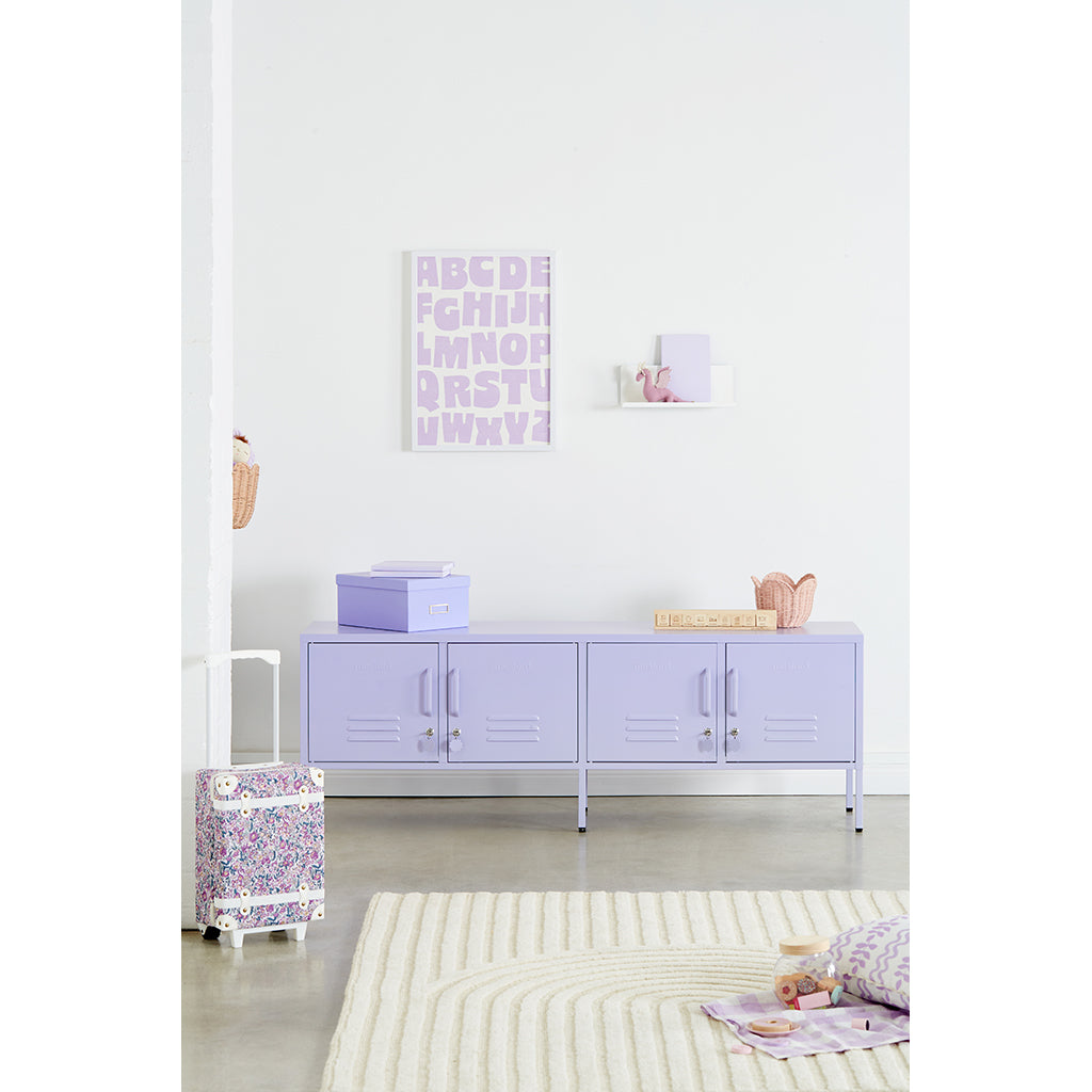 Mustard Made The Standard Cabinet, Lilac