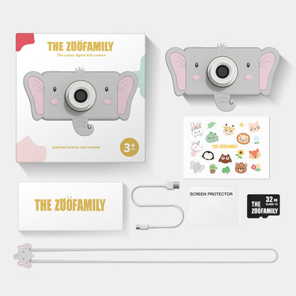 The ZooFamily, Zoo Friends Kids’ Camera, Ages 3–7 – Elephant
