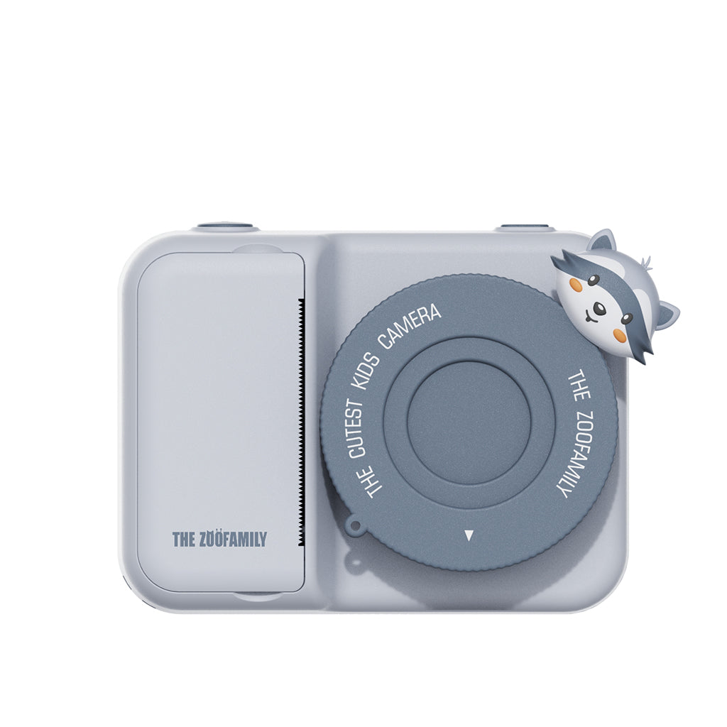 The ZooFamily, Zoo Print, 3-in-1 Camera with Print Function, Ages 5-11 – Vaskebjørn