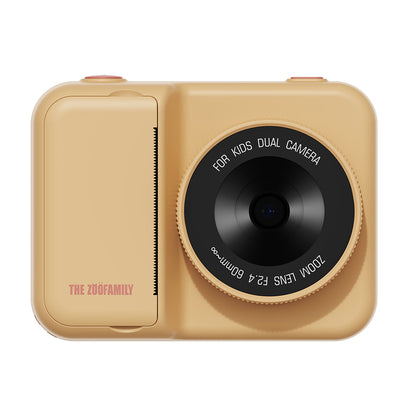 The ZooFamily, Zoo Print, 3-in-1 Camera with Print Function, Ages 5-11 - Fox