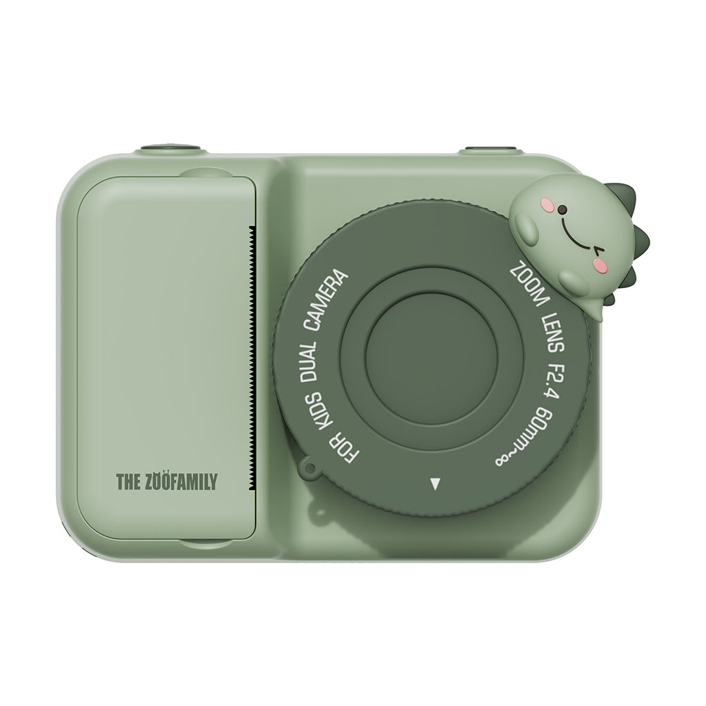 The ZooFamily, Zoo Print, 3-in-1 Camera with Print Function, Ages 5-11 - Dino