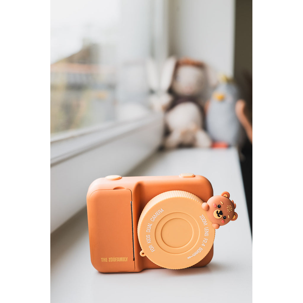 The ZooFamily, Zoo Print, 3-in-1 Camera with Print Function, Ages 5-11 - Bear