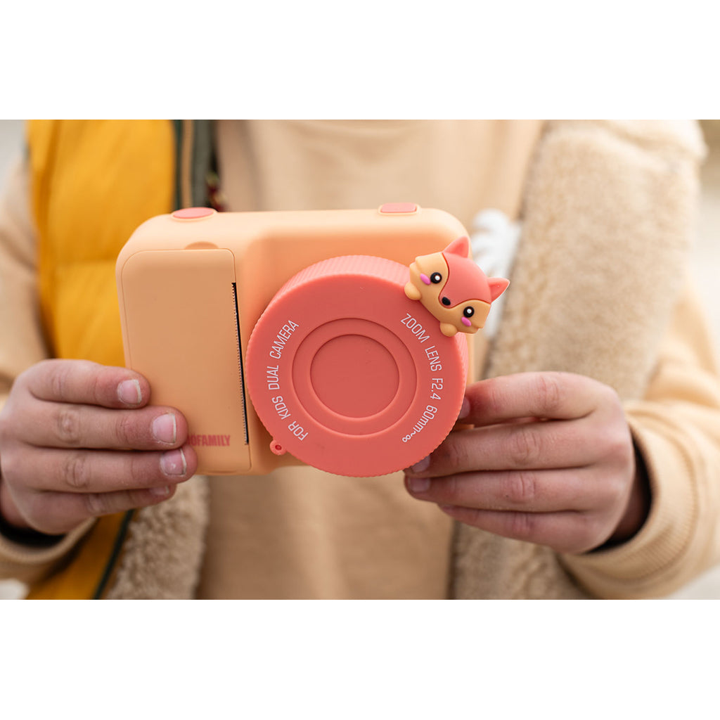 The ZooFamily, Zoo Print, 3-in-1 Camera with Print Function, Ages 5-11 - Fox