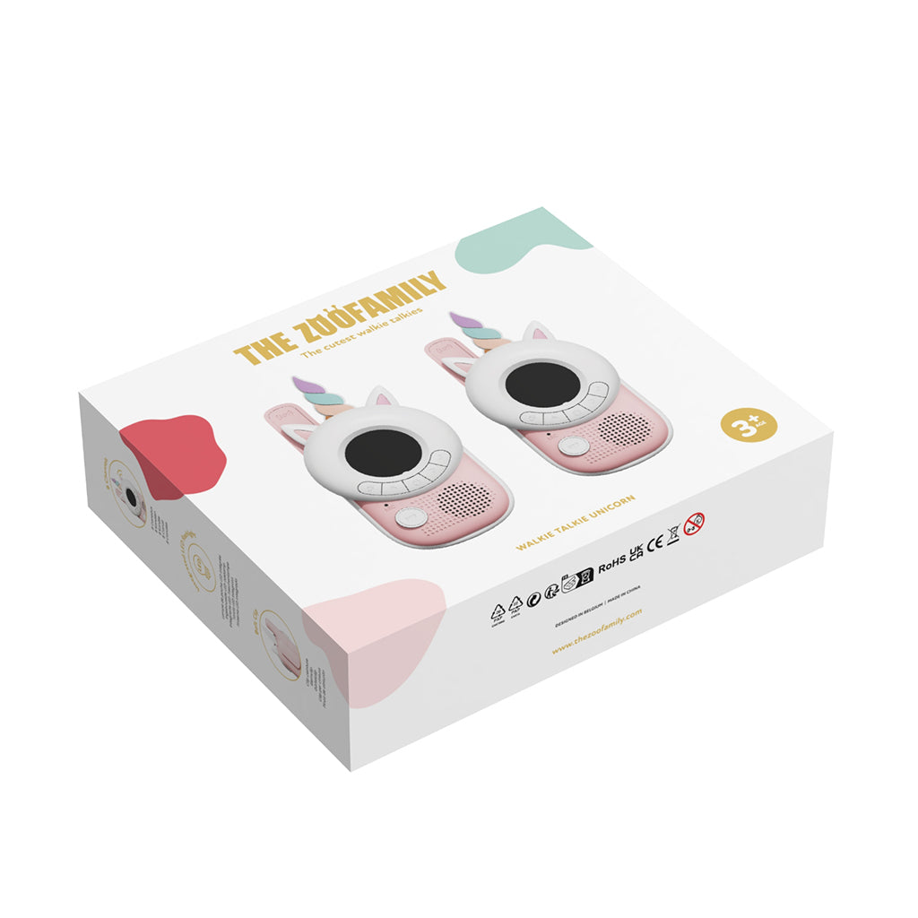The ZooFamily, Zoo Walkie Talkie for Kids – Unicorn Edition, Ages 3+