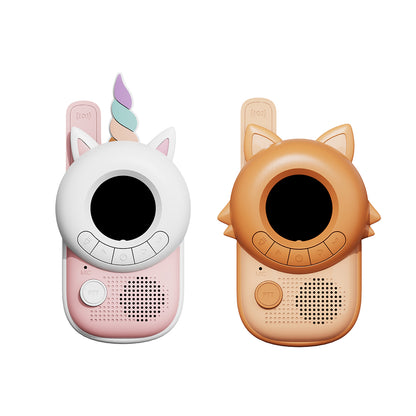 The ZooFamily, Zoo Walkie Talkie for Kids, Ages 3 and Up - Fox - Unicorn