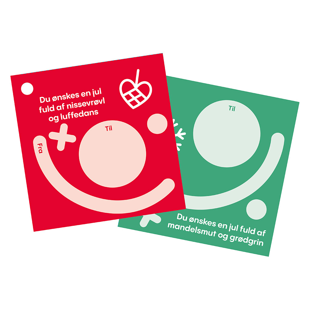 Til-og-fra kort med lotteri, 6 stk. - Støt Danske Hospitalsklovne