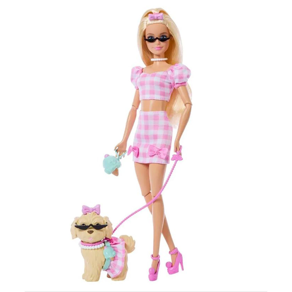 Barbie dukke og hund, Barbie Twinning Looks Blonde Bows