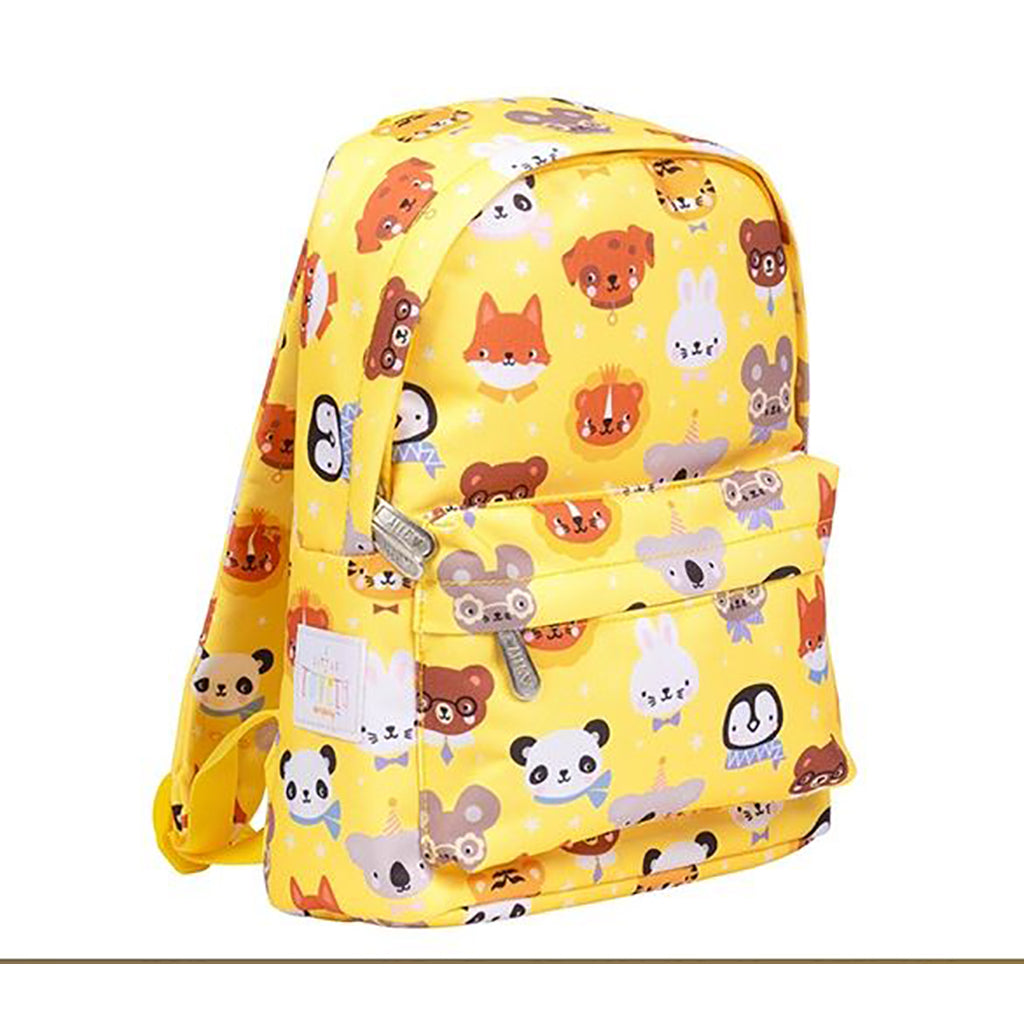 A Little Lovely Company Backpack, Small - Animal Friends
