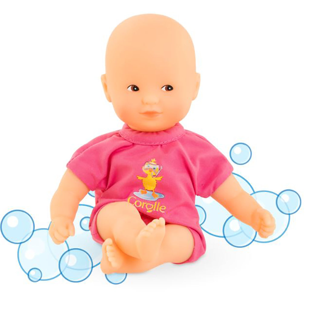 Corolle Mini Bath Doll 20 cm, Pink