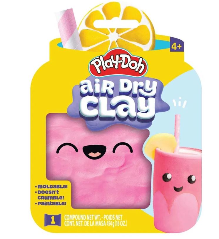 Play-Doh, Air-Drying Clay, Pink Lemonade