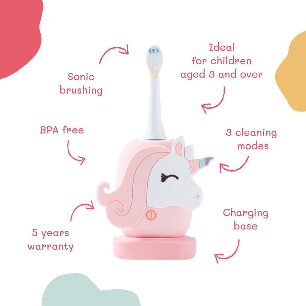 The ZooFamily tandbørste, Unicorn