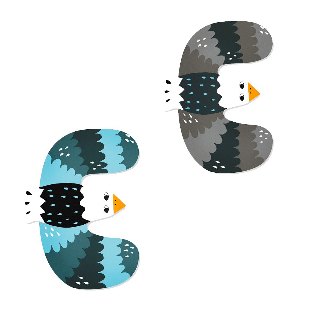 Vilac Animal Alphabet Letters, Design by Michelle Carlslund – A–Z