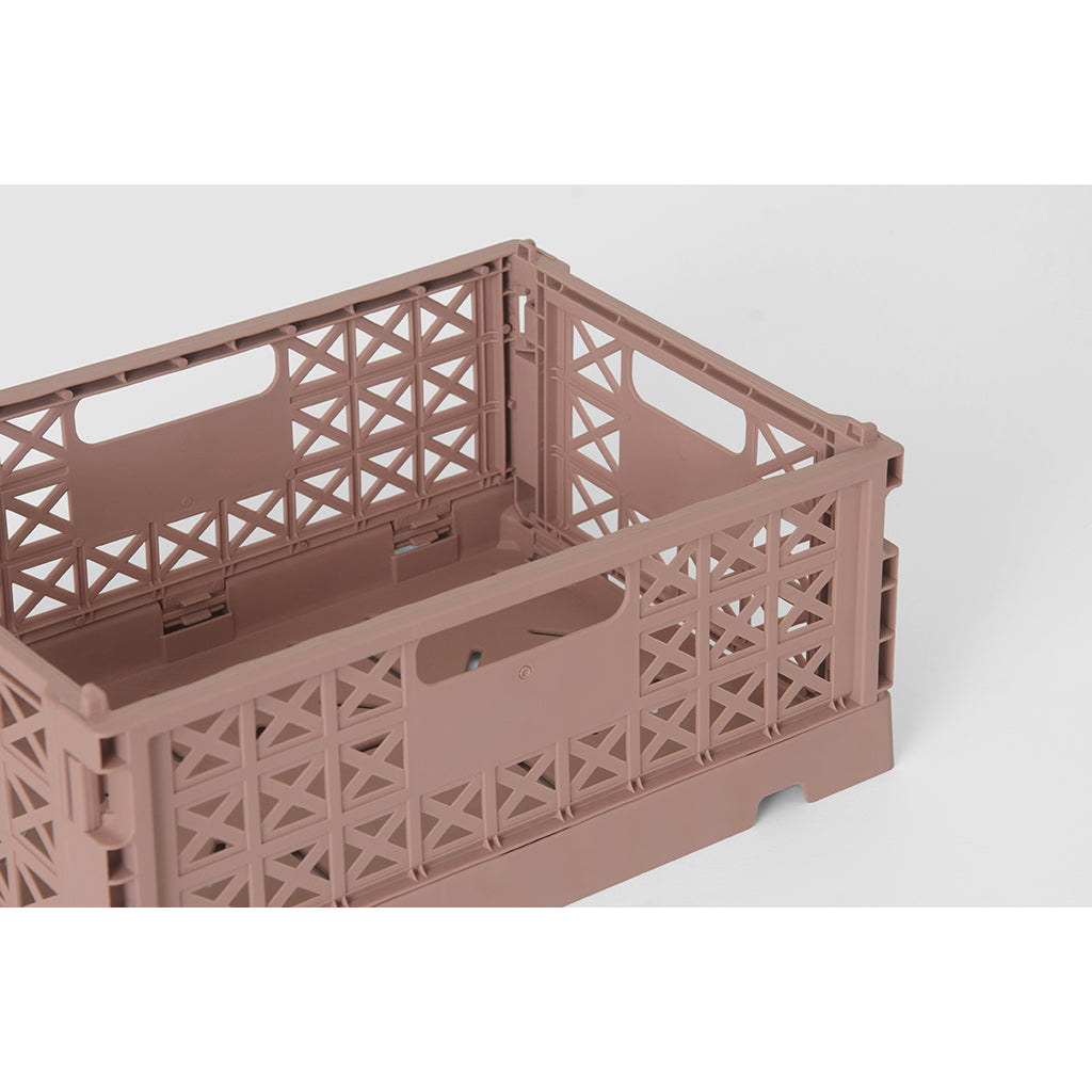 Gergerland Folding Crate, Size 1 - Warm Blush