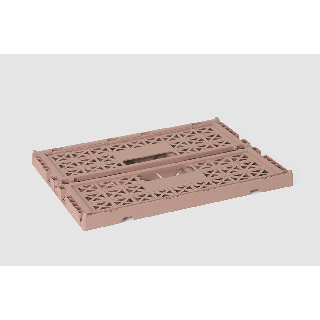 Gergerland foldable crate, Size 2 - Warm Blush