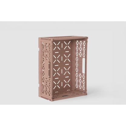 Gergerland foldable crate, Size 2 - Warm Blush