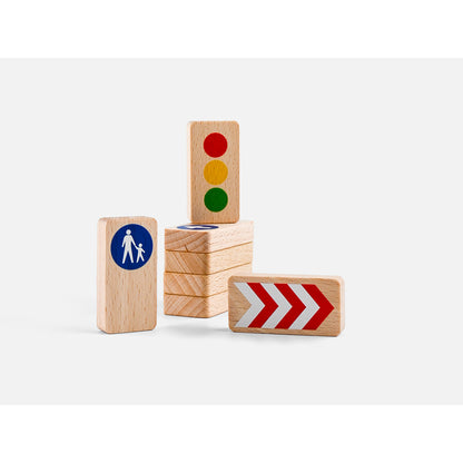 Waytoplay Traffic Signs, 8 Pieces