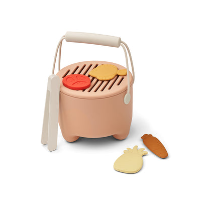 Liewood Wesley BBQ, Silicone Play Food - Blue Multi Mix