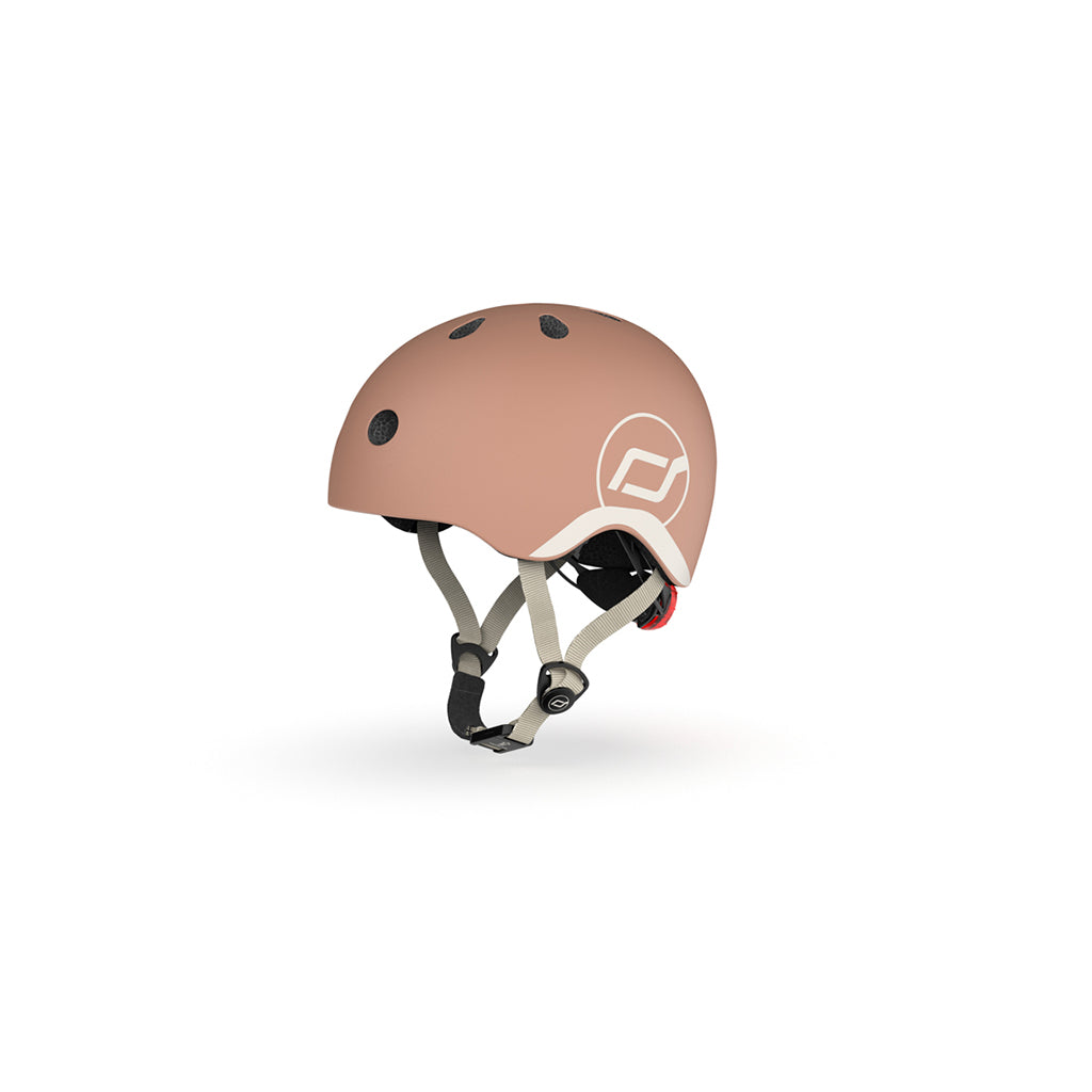 Scoot and Ride Bike Helmet, Mocha - Multiple Sizes