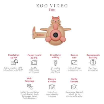 The ZooFamily, Zoo Video Camera, Ages 5-11 - Fox