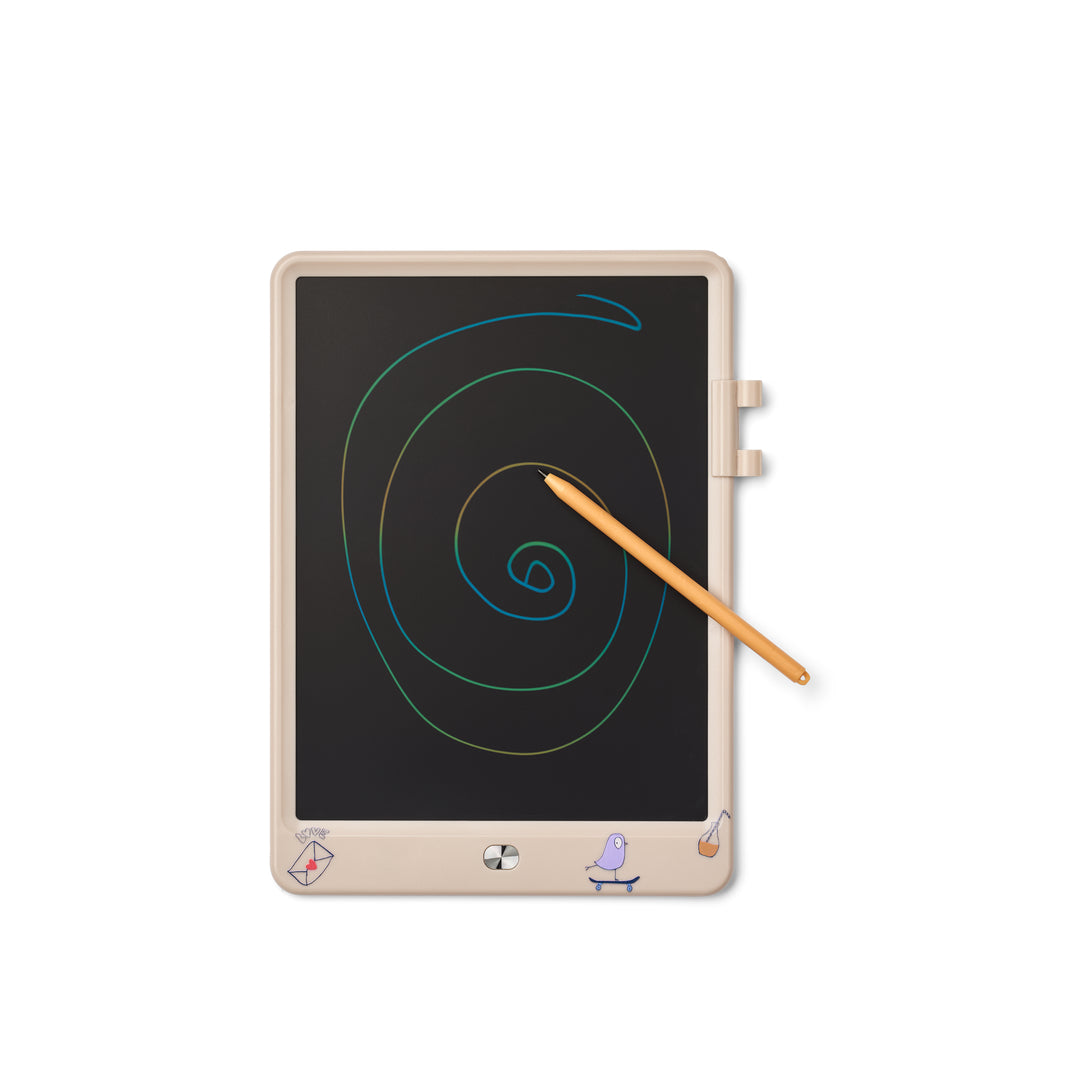 Liewood Zora Magic Drawing Board 10 Inches - Tamtam / Sandy