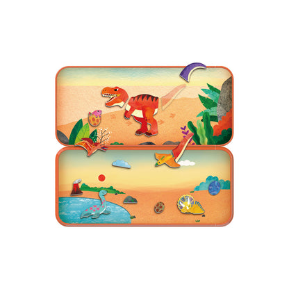 mierEdu Magnetic Travel Set, Dinoland