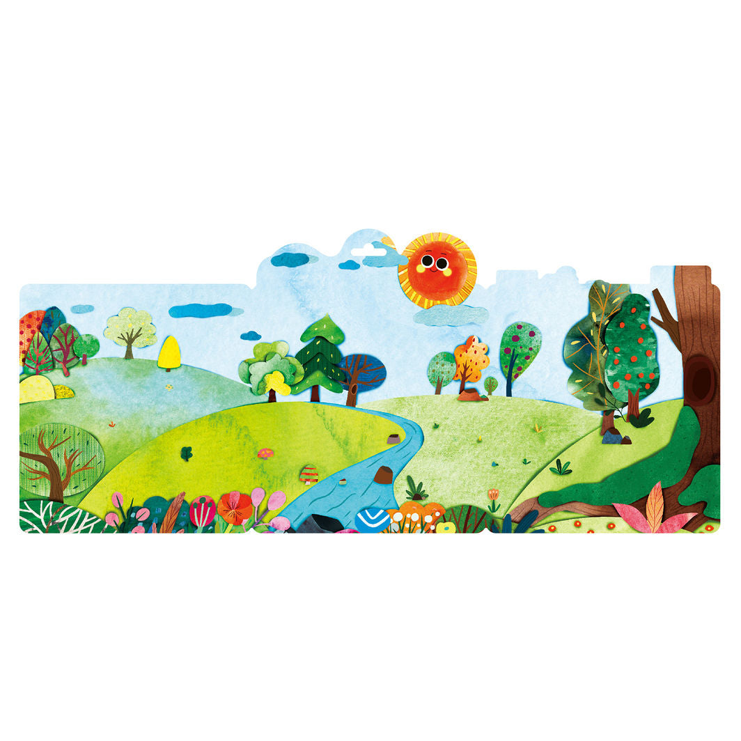 mierEdu - Jelly Stickers 31 pcs - Removable - Wild Animals