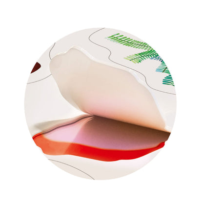 mierEdu - Jelly Stickers 34 Pieces - Removable - Dinoland