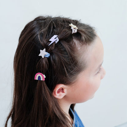 Mimi &amp; Lula - 8 Hair Elastics - Mini Rainbow Dancing Queen