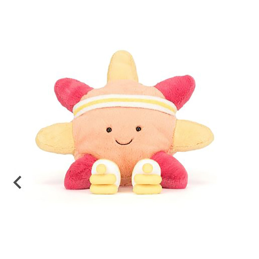 Jellycat Plush, Amuseables Sun on Roller Skates - 30 cm