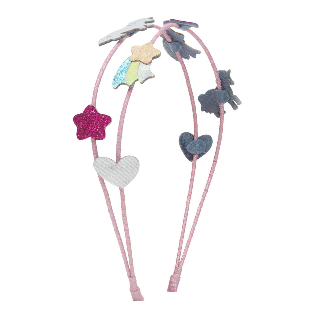 Mimi &amp; Lula - Double Headband - Unicornland