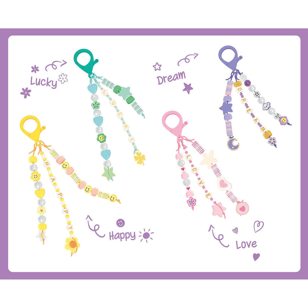 Auzou - Craft Kit - Keychains with Beads