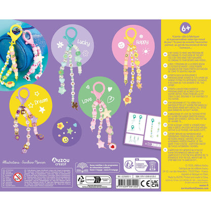 Auzou - Craft Kit - Keychains with Beads