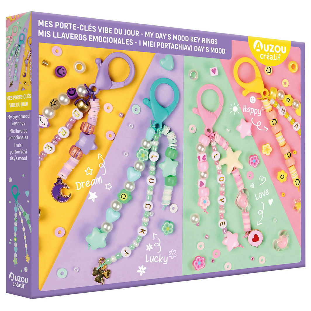 Auzou - Craft Kit - Keychains with Beads