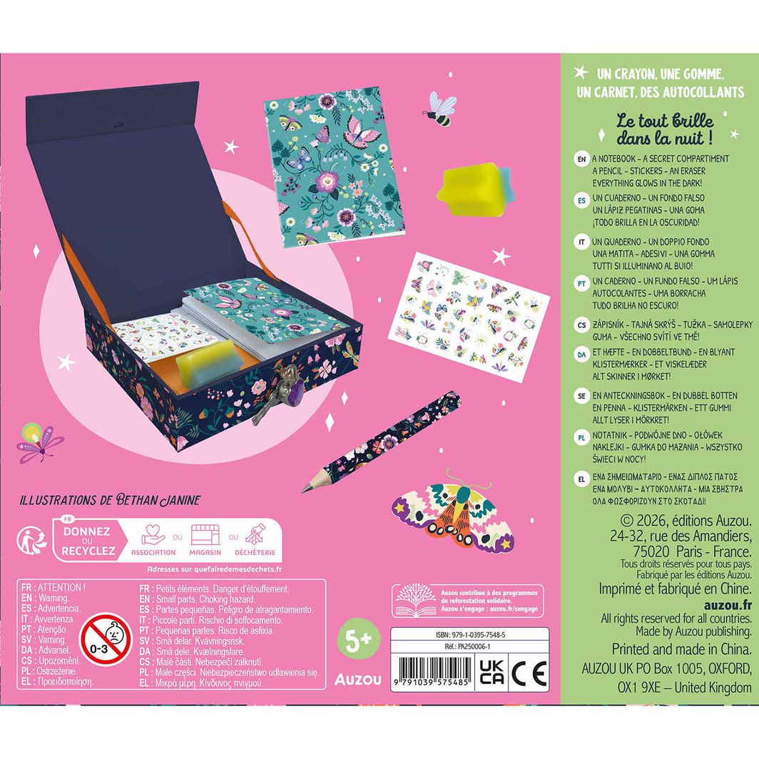 Auzou - My Office - Secret Box - Glow in the Dark