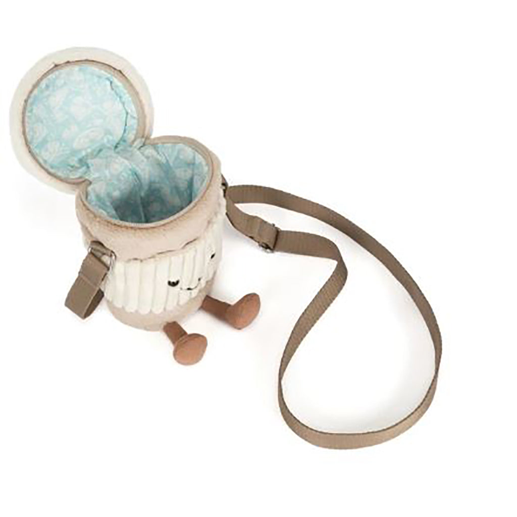 Jellycat børnetaske, Amuseables Perkle Coffee skuldertaske