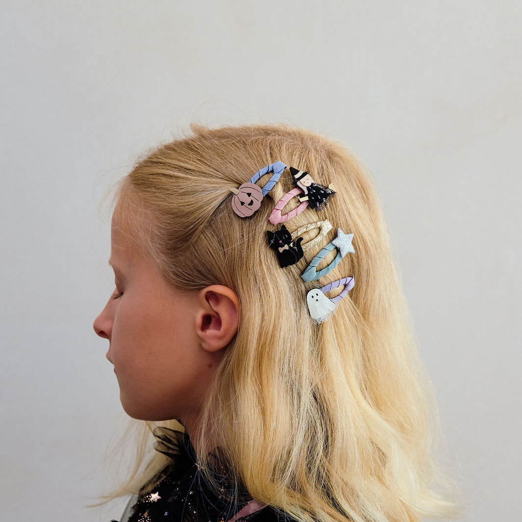 Mimi &amp; Lula 5 Hair Clips - Mini Halloween