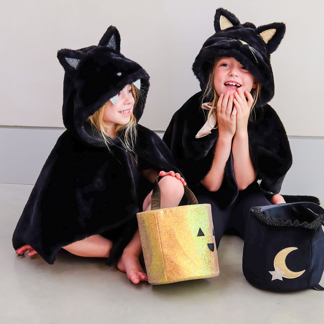 Mimi &amp; Lula Trick or Treat Candy Bucket – Glitter Pumpkin