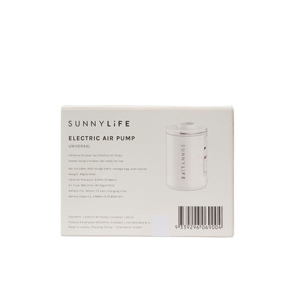 Sunnylife Electric Pump, Universal - White