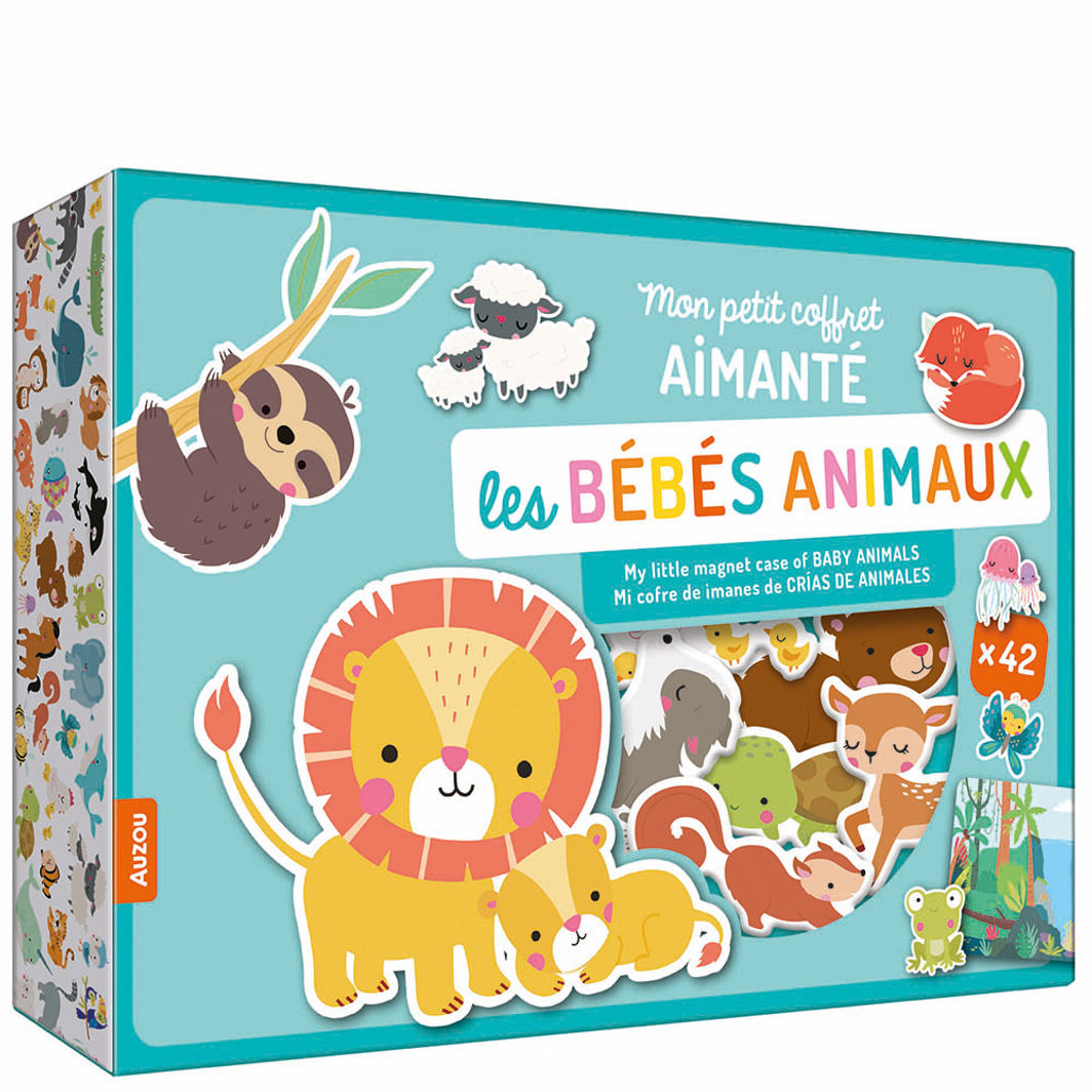 Auzou Magnetic Playset - Baby Animals