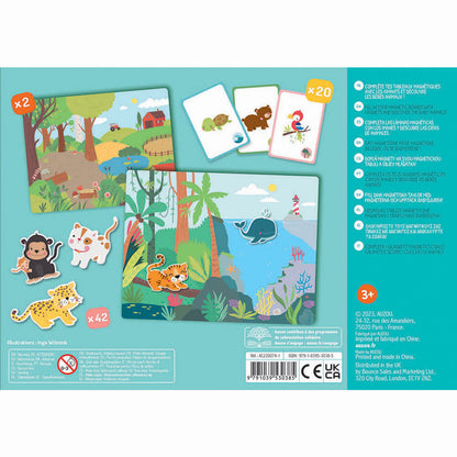Auzou Magnetic Playset - Baby Animals