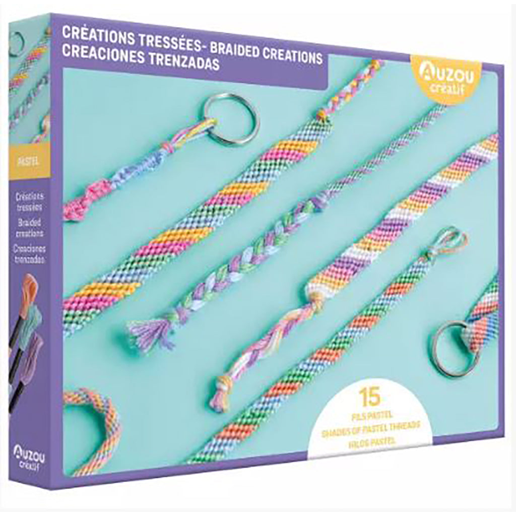 Auzou Creative Set, Make-Your-Own 3 Keychains