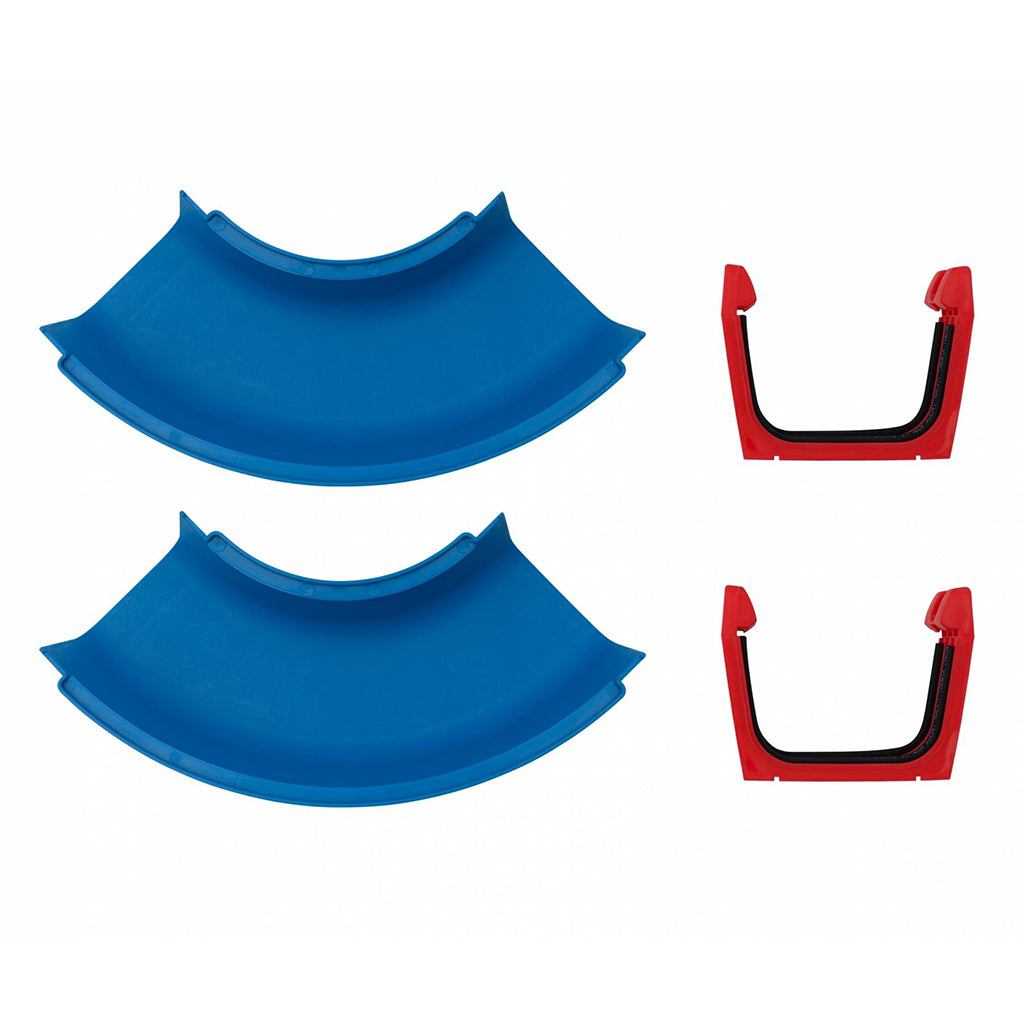 Aquaplay Waterway Accessory, Curved Canal Sections – Set of 2
